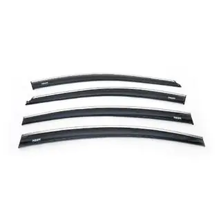 Déflecteurs de Vitres avec Moulure Chromée SD (4 pcs, Niken) Chevrolet Cruze 2009–2015 photo 2