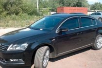 Volkswagen Passat B6 2006-2012 Déflecteurs de Vitres avec Moulure Chromée SD (4 pcs, HIC) photo 8