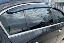 Volkswagen Passat B6 2006-2012 Déflecteurs de Vitres avec Moulure Chromée SD (4 pcs, HIC) photo 4