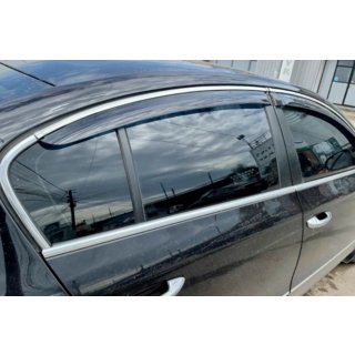 Déflecteurs de Vitres avec Moulure Chromée SD (4 pcs, EU, HIC) photo 2