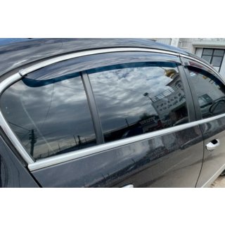 Déflecteurs de Vitres avec Moulure Chromée SD (4 pcs, EU, HIC) photo 4