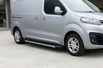 Citroen Jumpy/Dispatch 2017- Marchepieds Latéraux Maya V1 (2 pcs, Aluminium) photo 1