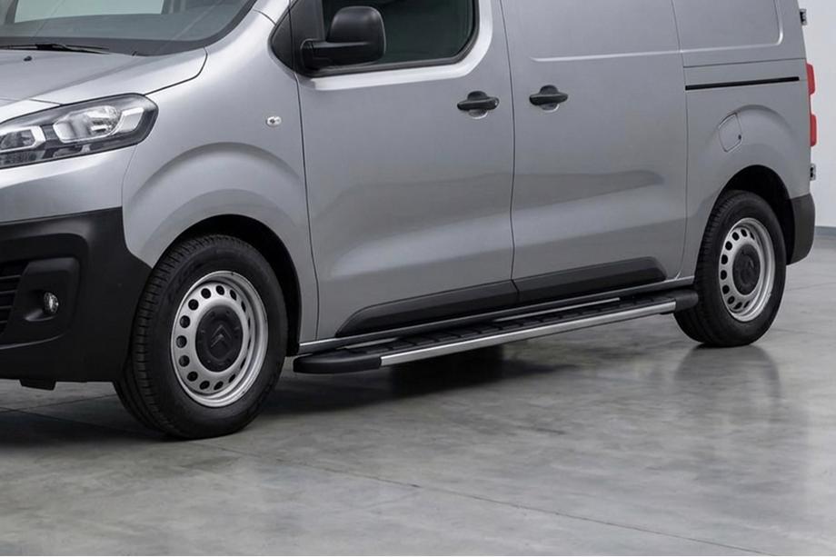 Citroen Jumpy/Dispatch 2017- Marchepieds Latéraux Duru (2 pcs, Aluminium) Image