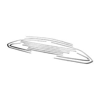 Ensemble complet de baguettes de vitres inox (Sport Tourer, 12 pièces) photo 2