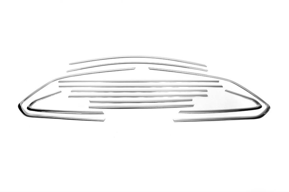 Opel Astra J 2009-2015 Ensemble complet de baguettes de vitres inox (Sport Tourer, 12 pièces) Photo 5