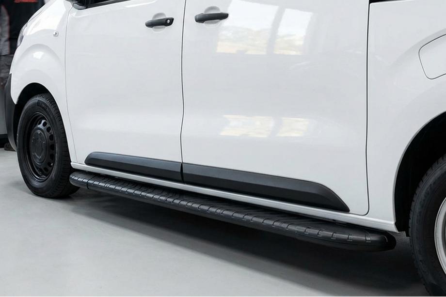 Peugeot Traveller 2017- Marchepieds Latéraux Bosphorus Black (2 pcs, Aluminium) XL - Empattement Long Image