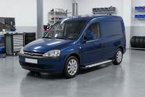Opel Combo 2002–2012 Marchepieds Latéraux Allmond Grey (2 pcs, Aluminium) photo 1
