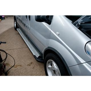 Marchepieds Latéraux Allmond Grey (2 pcs, Aluminium) Opel Vivaro 2001–2015 photo 2