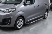 Peugeot Expert 2017- Marchepieds Latéraux RedLine V1 (2 pcs, Aluminium) XL - Empattement Long photo 1