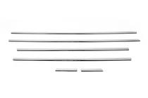 Citroen C-5 2008-2017 Encadrement inférieur de vitres inox (6 pcs) Carmos - Acier Inoxydable Turc photo 3