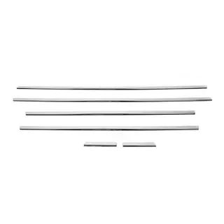 Encadrement inférieur de vitres inox (6 pcs) photo 3
