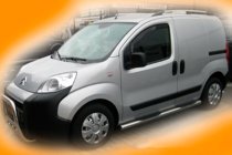 Peugeot Bipper 2008-2017 Barres Latérales (2 pcs, Inox) photo 2