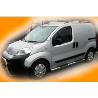 Barres Latérales (2 pcs, Inox) Peugeot Bipper 2008-2017 photo 2