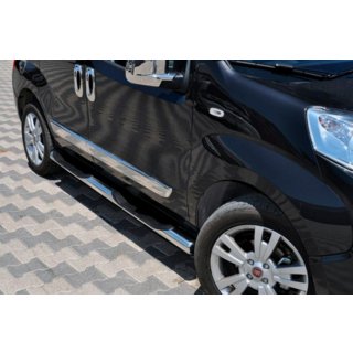 Barres Latérales (2 pcs, Inox) Peugeot Bipper 2008-2017 photo 1