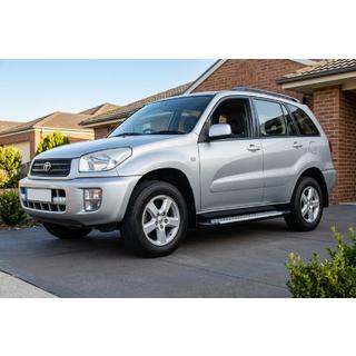Marchepieds latéraux Allmond (2 pcs, aluminium) Toyota Rav 4 2001-2005 photo 1
