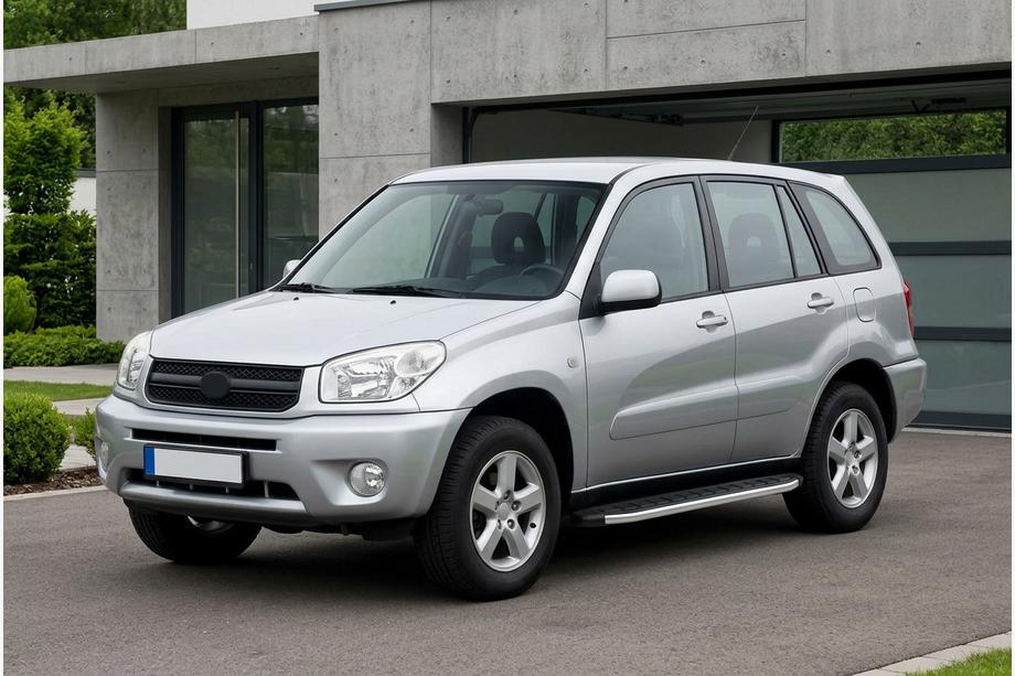 Toyota Rav 4 2001-2005 Marchepieds Latéraux Fullmond (2 pcs, Aluminium) Image
