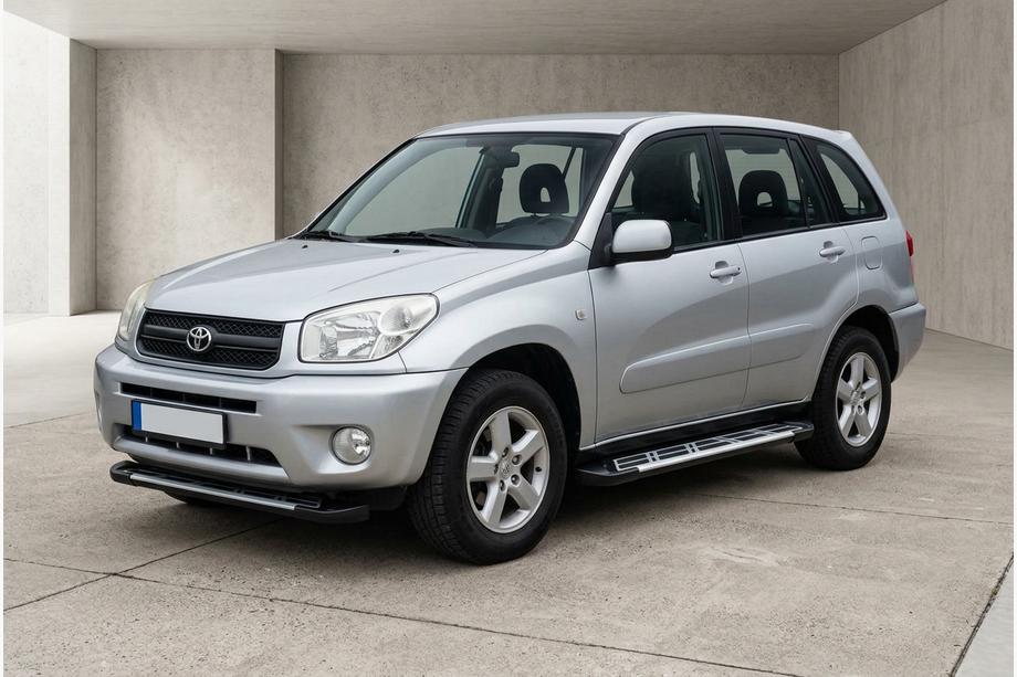Toyota Rav 4 2001-2005 Marchepieds Latéraux Sunrise (2 pcs, Aluminium) Image