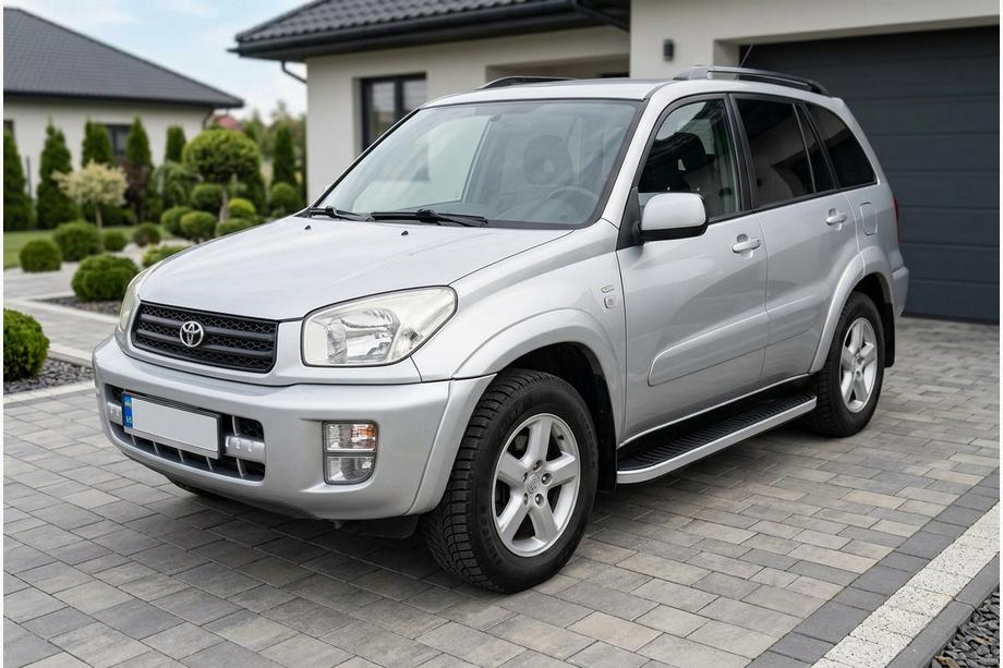 Toyota Rav 4 2001-2005 Marchepieds Latéraux Tayga (2 pcs, Aluminium) Image