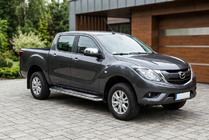 Mazda BT-50 2012- Marchepieds Latéraux Maydos V2 (2 pcs, Aluminium & Inox) photo 1