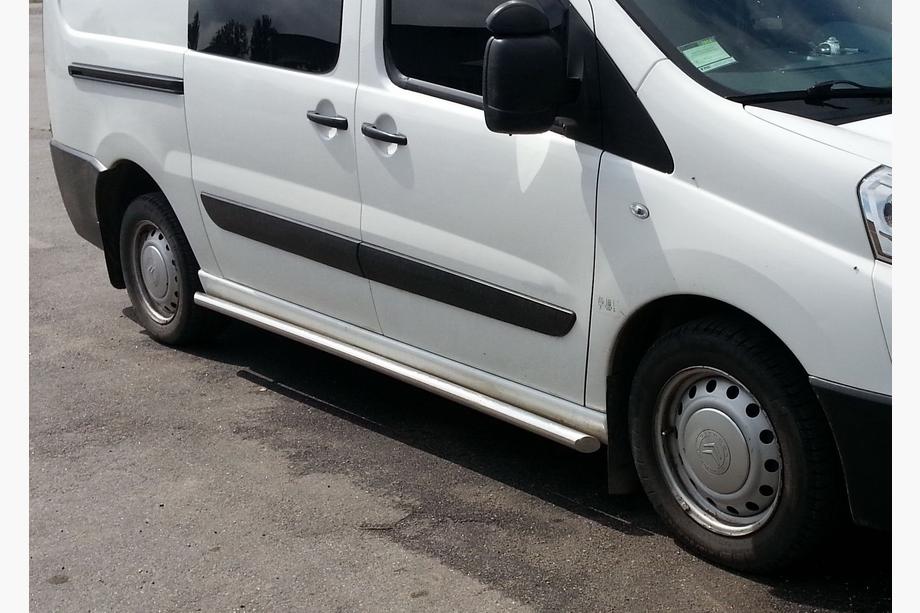 Peugeot Expert 2007-2016 Barres Latérales (2 pcs, Inox) Image