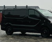 Fiat Talento 2016- Barres de Toit Noires Base courte, pieds en plastique photo 2