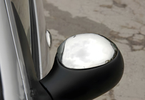 Citroen Xsara Picasso 1999-2012 Couvre-Rétroviseurs (2 pcs, Acier Inoxydable) photo 1