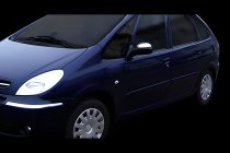Citroen Xsara Picasso 1999-2012 Couvre-Rétroviseurs (2 pcs, Acier Inoxydable) photo 4