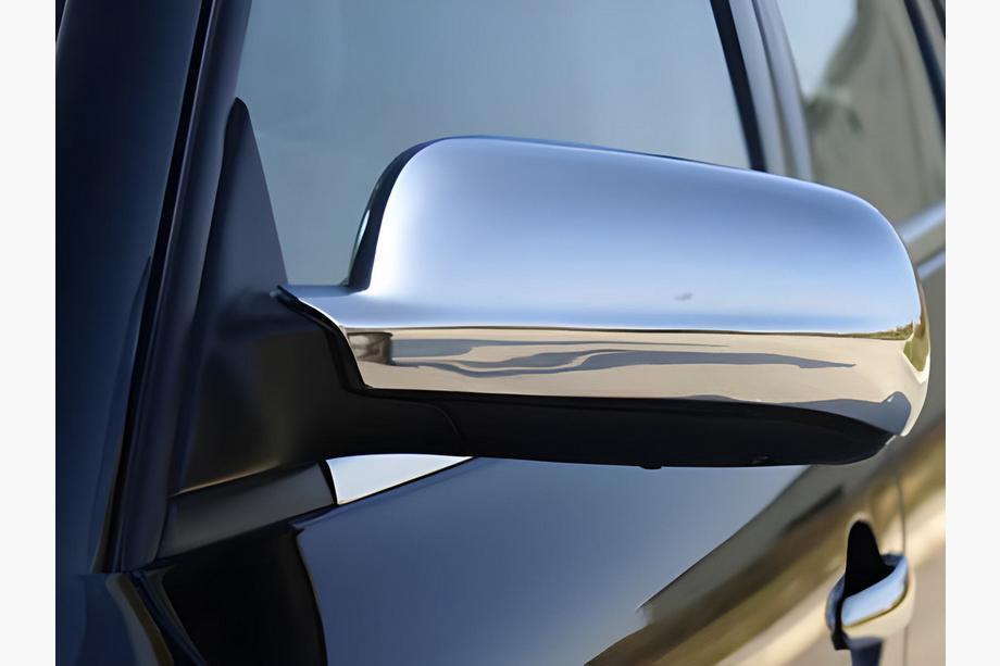 Seat Alhambra 1996-2010 Couvre-Rétroviseurs (1995-2005, 2 pcs, Acier Inoxydable) Photo 1