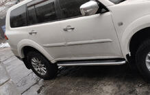 Mitsubishi Pajero Sport 2008-2015 Marchepieds Latéraux Maydos V2 (2 pcs, Aluminium & Inox) photo 3