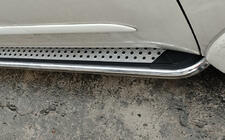 Mitsubishi Pajero Sport 2008-2015 Marchepieds Latéraux Maydos V2 (2 pcs, Aluminium & Inox) photo 2