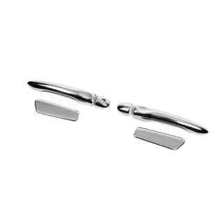 Couvre-poignées de Porte Chromés HB (4pcs, Inox) photo 4