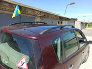 Renault Scenic/Grand 2003-2009 Barres de Toit Noires (2 pcs) Empattement Long (Grande) photo 6