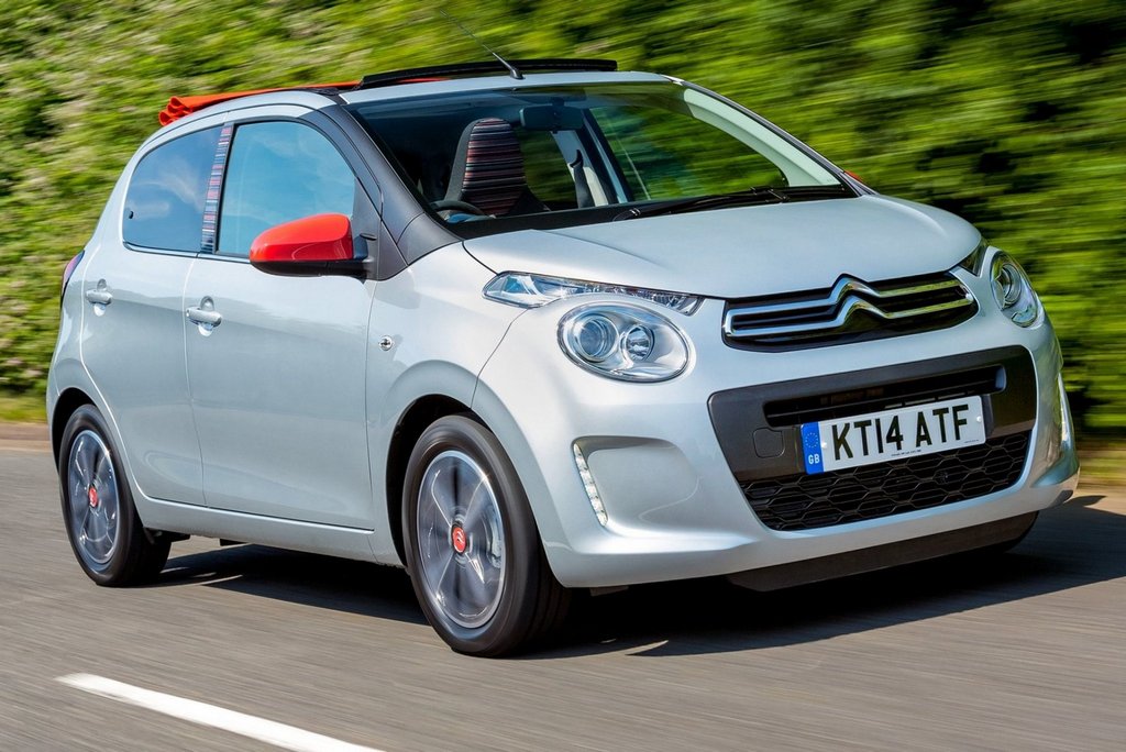 Présentation de la berline Citroen C1 de la deuxième génération