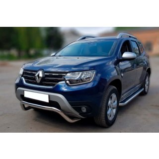 Pare-buffle WT007 (Inox) Dacia Duster 2018-2024 photo 3