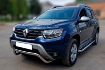 Renault Duster 2018-2024 Pare-buffle WT007 (Inox) photo 3