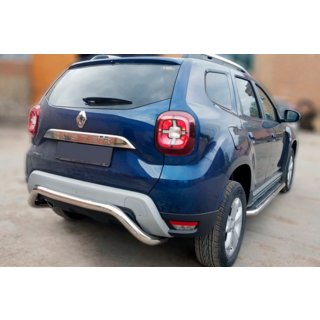 Protection Arrière AK007 (Inox) Dacia Duster 2018-2024 photo 1
