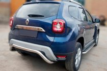 Renault Duster 2018-2024 Protection Arrière AK007 (Inox) photo 1