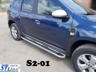 Dacia Duster 2018-2024 Marchepieds Latéraux Premium (2 pcs, Inox) photo 3