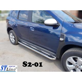 Marchepieds Latéraux Premium (2 pcs, Inox) Dacia Duster 2018-2024 photo 3