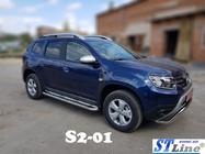Renault Duster 2018-2024 Marchepieds Latéraux Premium (2 pcs, Inox) photo 1
