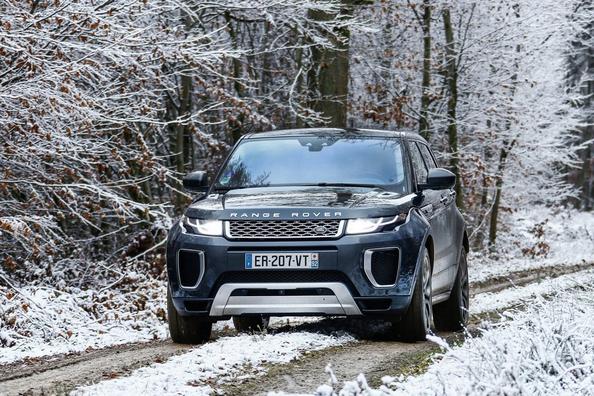 Mis à jour d’un crossover Range Rover Evoque
