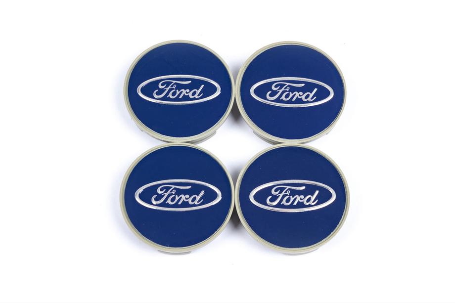Ford Enjoliveurs de jante 54.5/50mm bleu (4 pcs) Photo 2