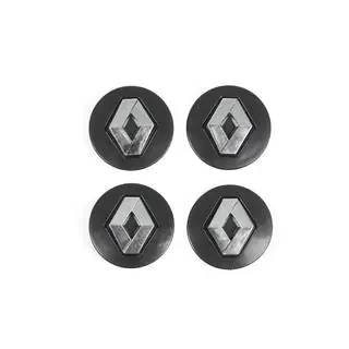 Cache-moyeux noirs 5882B (56mm à 52mm, 4 pcs) photo 2
