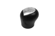 Renault Kangoo 1998-2008 Pommeau de levier de vitesse 5 vitesses (noir+gris) photo 3