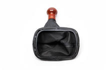 Volkswagen Passat B5 1997-2005 Pommeau et Soufflet de Levier de Vitesse Aspect Bois (6 Vitesses) photo 4