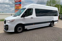 Mercedes Sprinter W907/W910 2018- Marchepieds Latéraux Maya V2 (2 pcs, Aluminium) photo 1