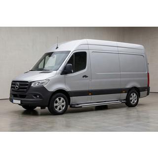 Marchepieds Latéraux Rainbow (2 pcs, Aluminium) Mercedes Sprinter W907/W910 2018- photo 1
