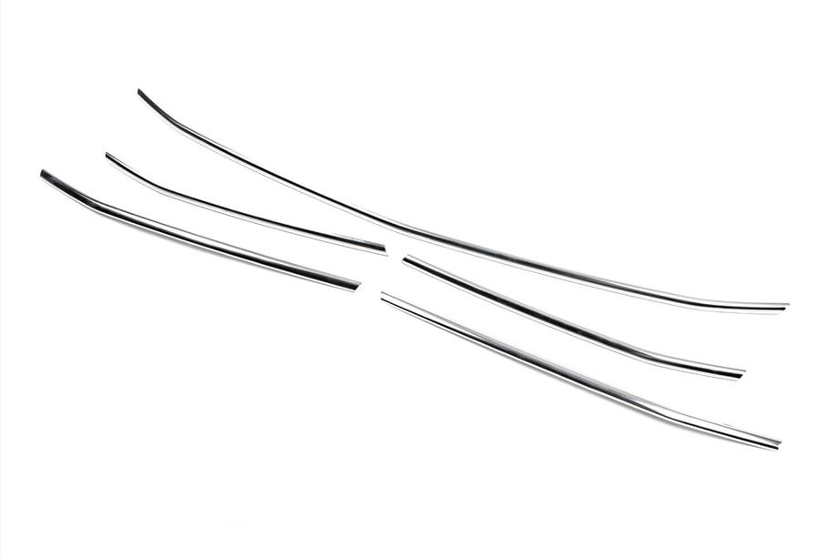 Mercedes Sprinter W907/W910 2018- Couvre-Calandre Chromés (5 pcs, Acier Inoxydable) Carmos - Acier Inoxydable Turc Photo 9