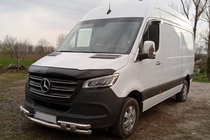 Mercedes Sprinter W907/W910 2018- Couvre-Rétroviseurs (2 pcs, Acier Inoxydable) Carmos - Acier Inoxydable Turc photo 2