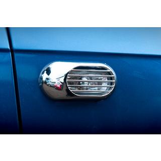 Grille pour répétiteur latéral Ovale (2 pcs, ABS) Audi A3 2003-2012 photo 1